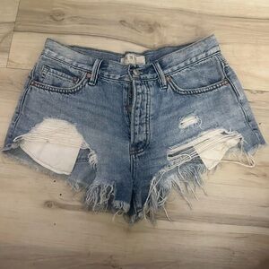Jean shorts